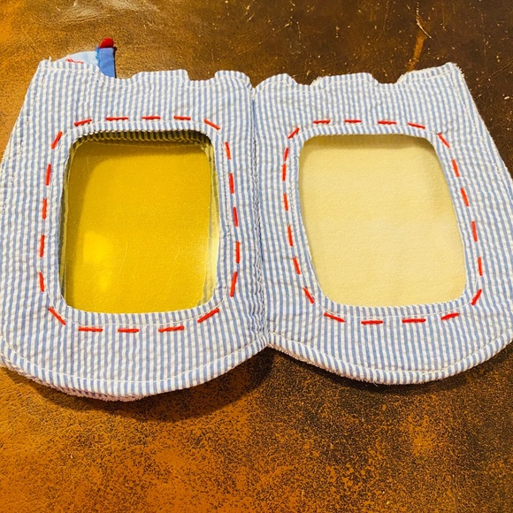 Pottery Barn Beach 🏖 Baby Cloth Photo Album EUC - Picture 4 of 10